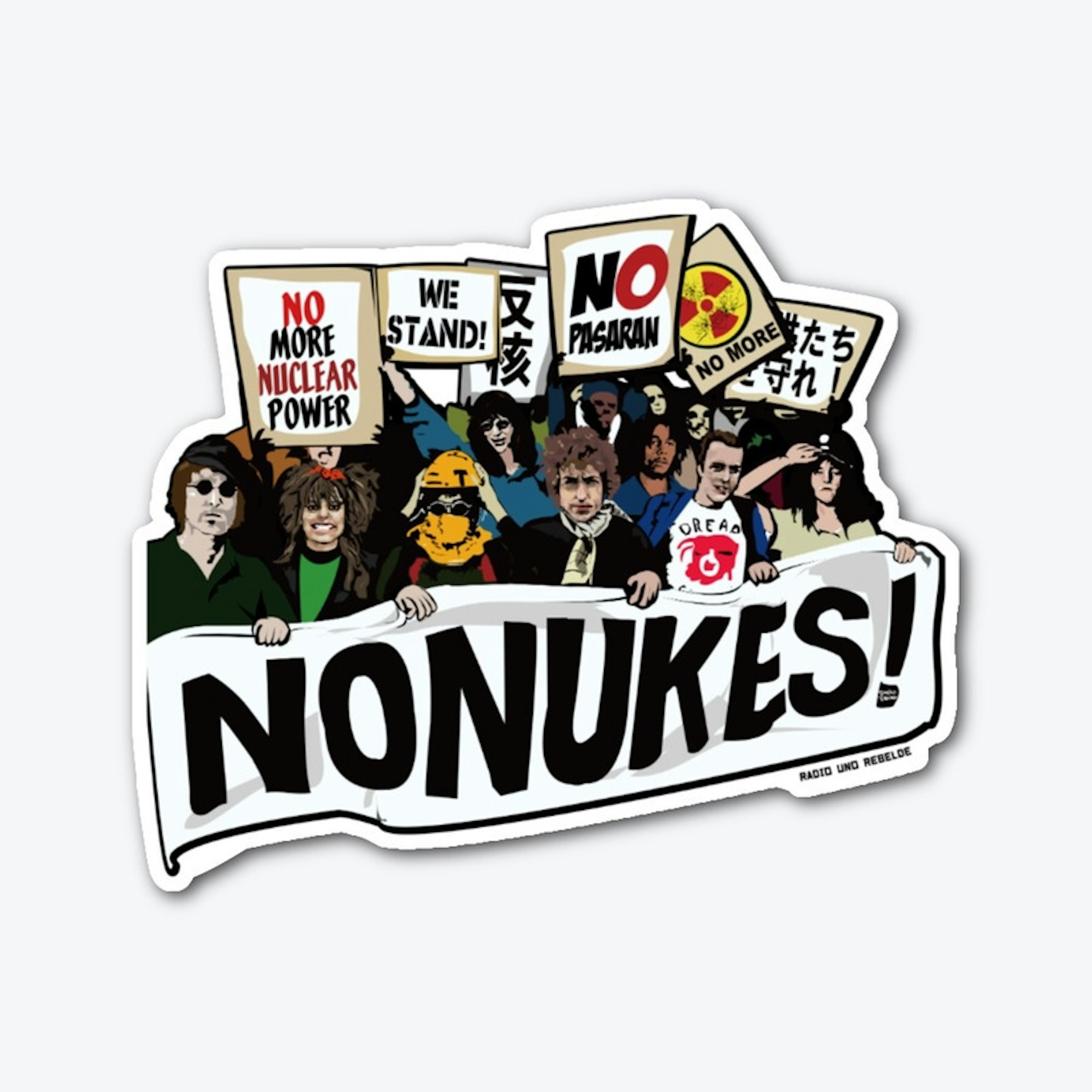 No Nukes Protest 